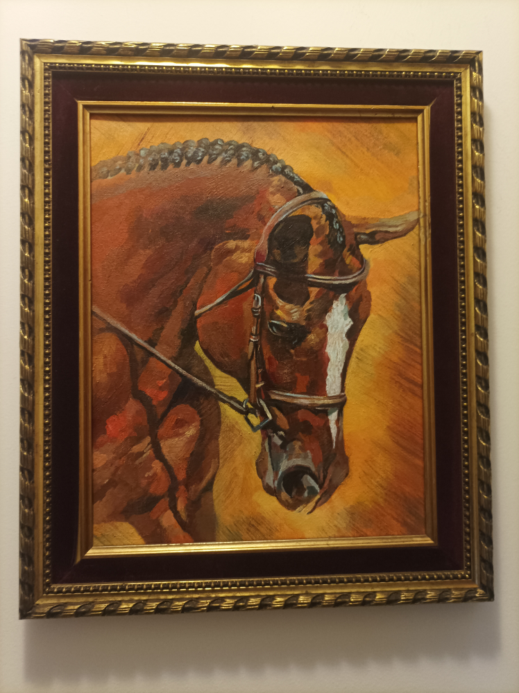 horses original oil painting image indicator(5)