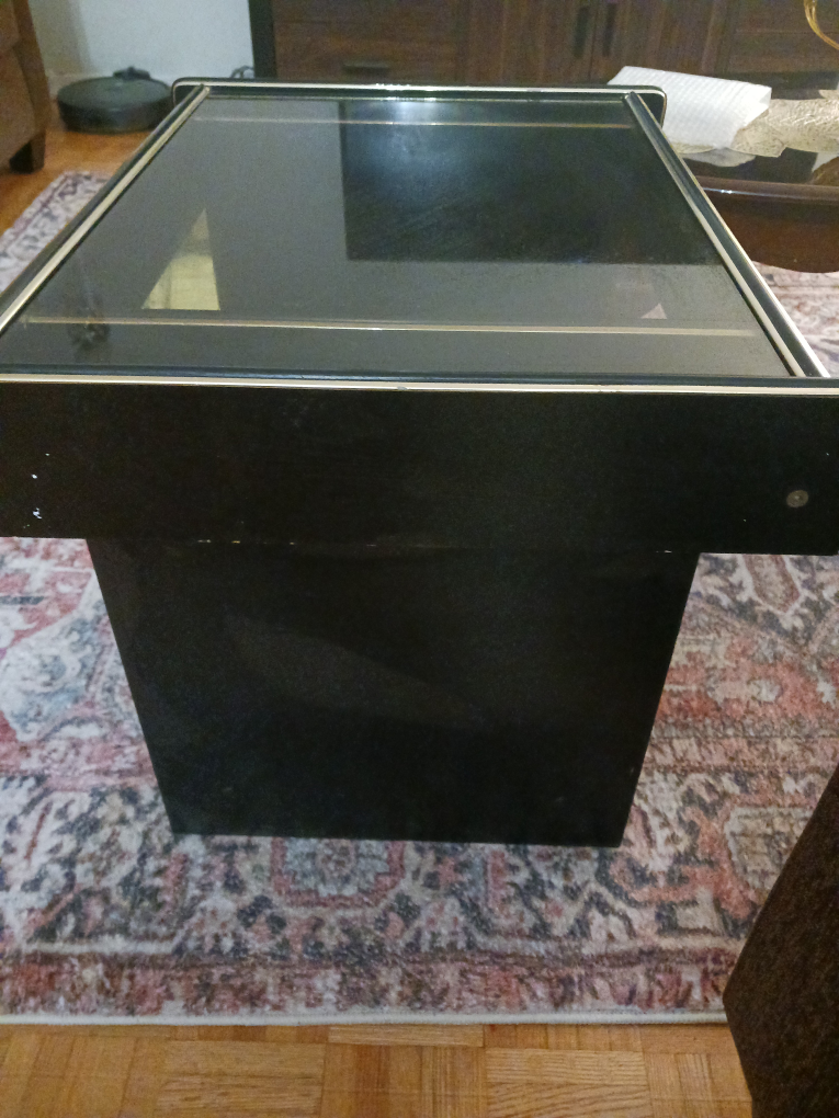 black wooden side table $35 image indicator(3)