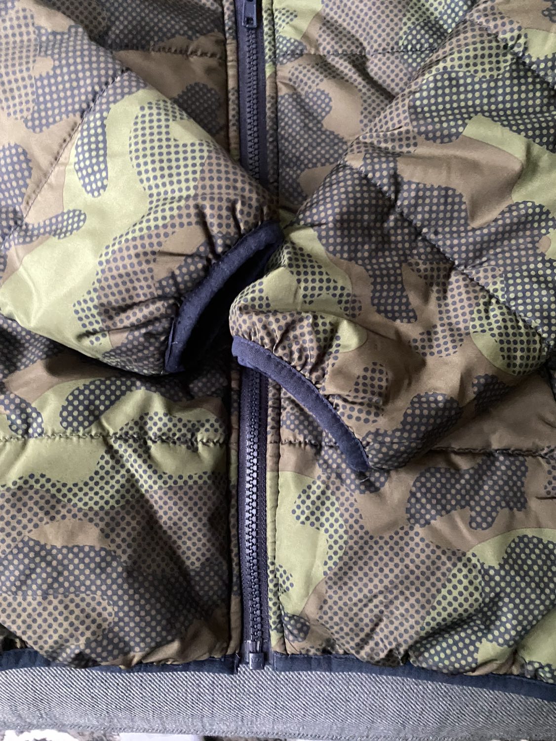 7-8 Gymboree winter jacket camo green - photo 2