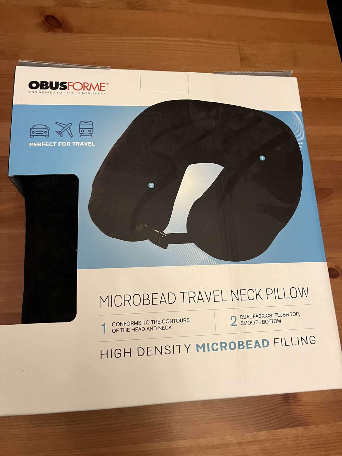 ObusForme Microbead Travel Pillow thumbnail