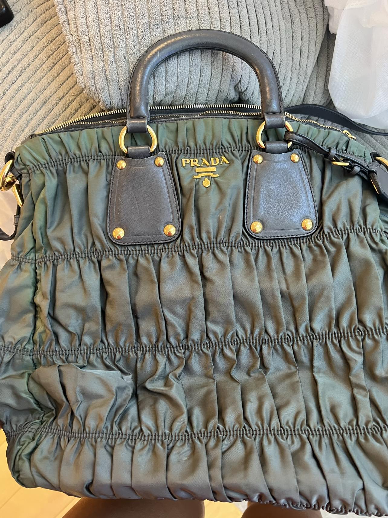 Authentic Prada two way Bag - photo 3
