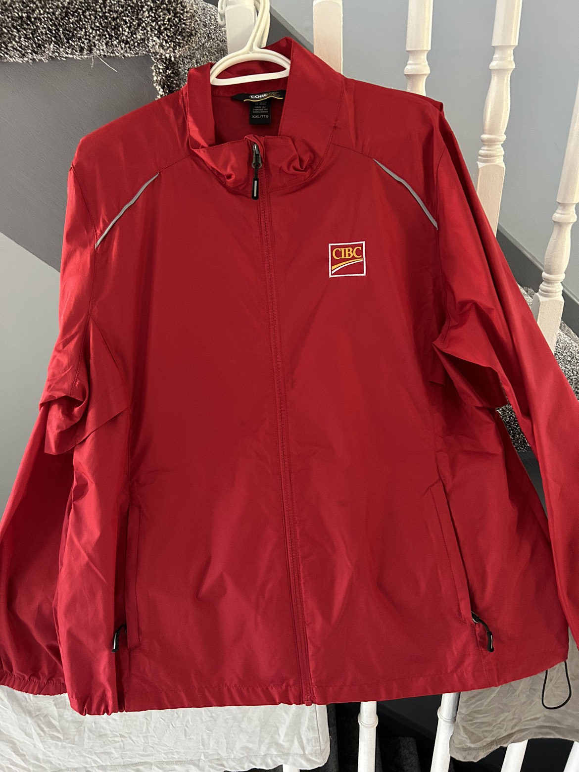 CIBC jackets and a hoodie #freecycle thumbnail