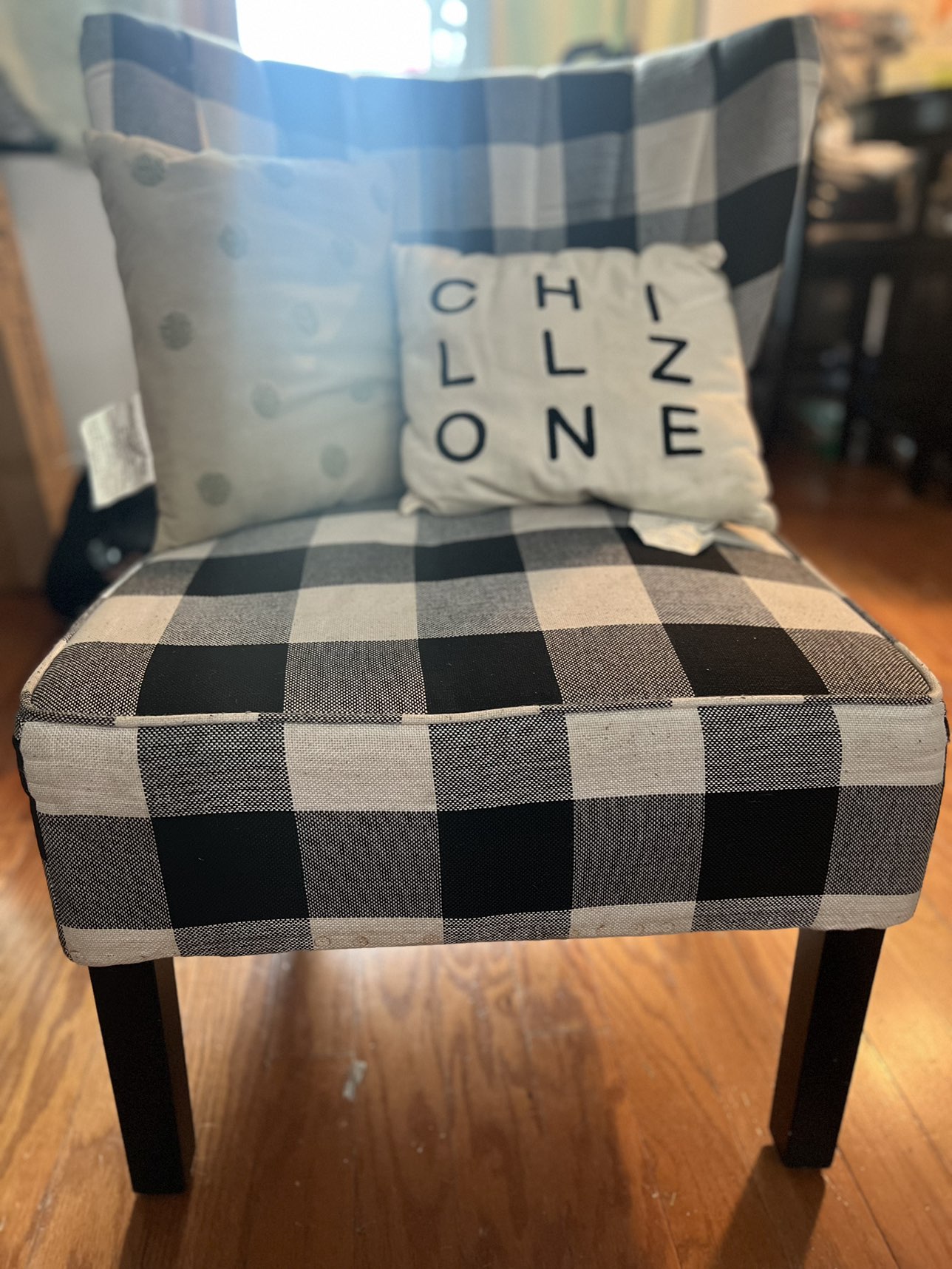 Black and white Accent chair - photo 2