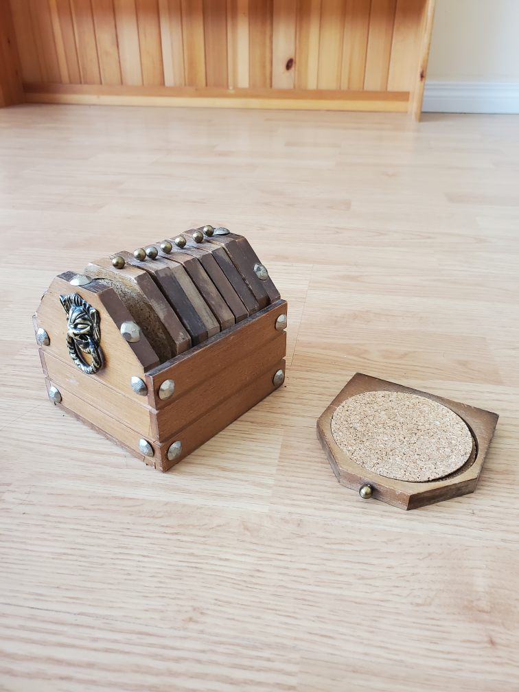 wooden coasters #freecycle