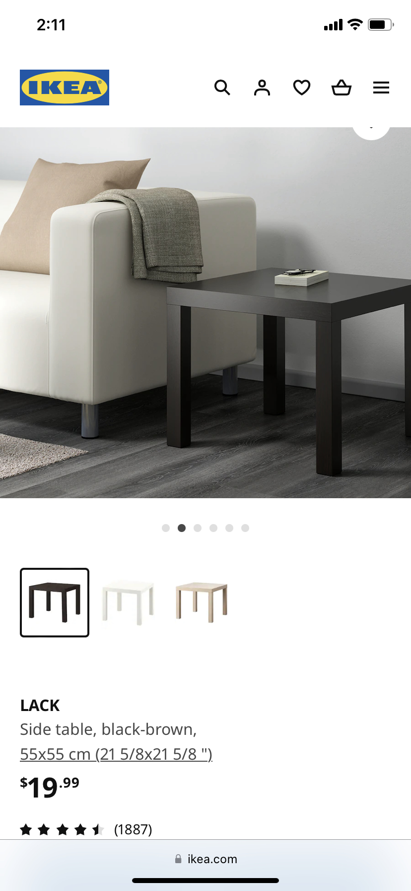 Ikea Coffee Table DIY hack