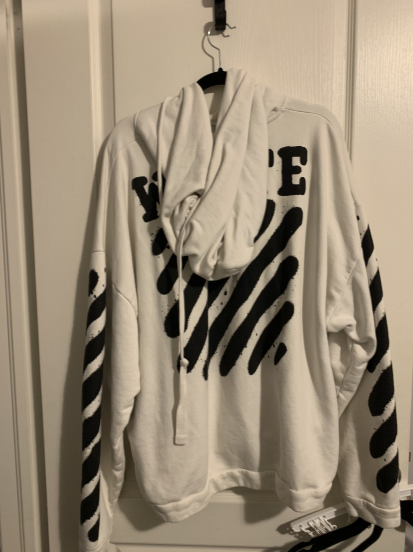 MOVING SALE Oversized Off White Hoodie