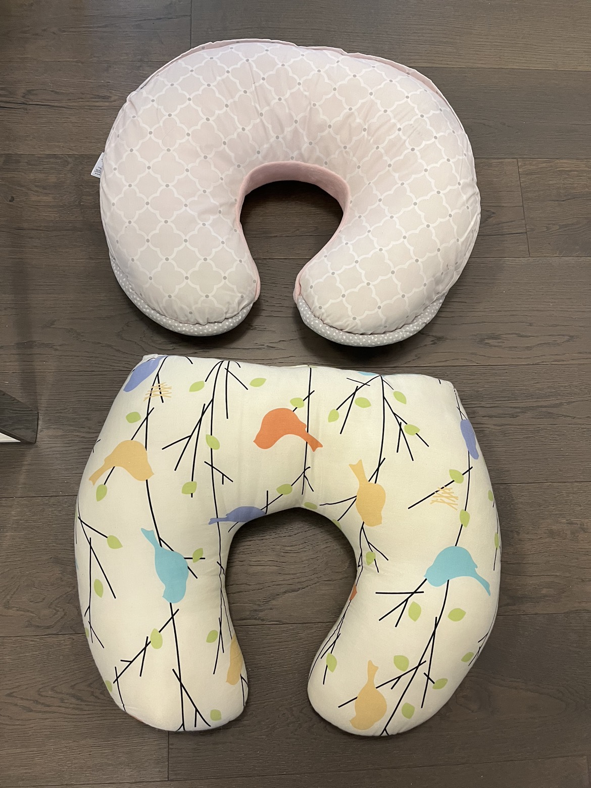 Baby breastfeeding pillows both new $45each image indicator(2)