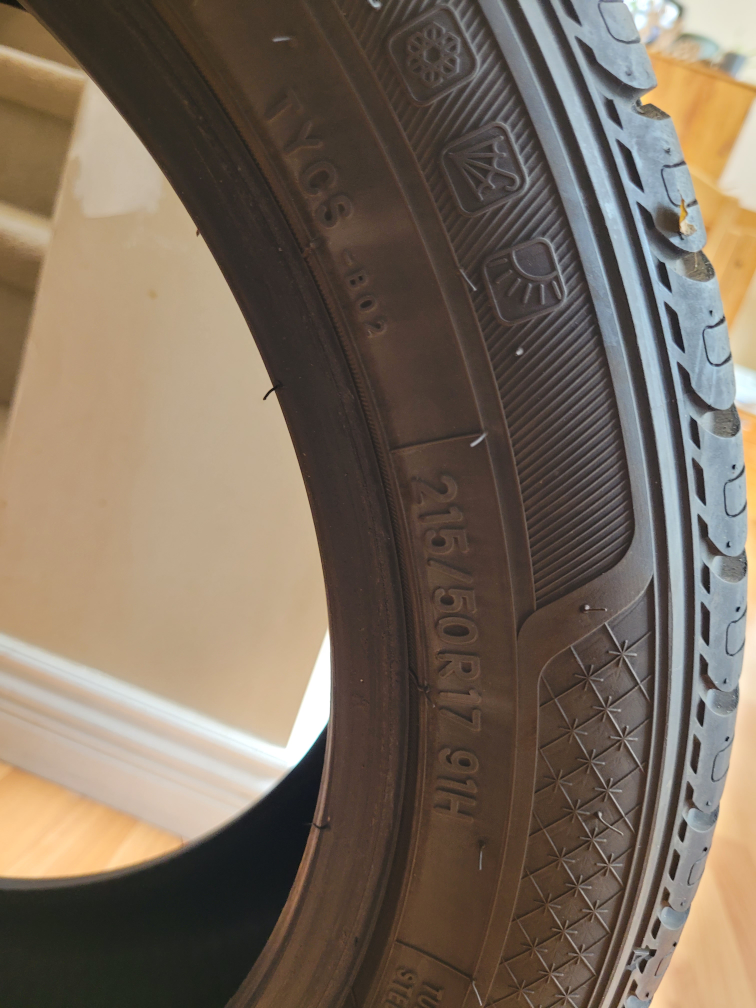 Toyo Winter Tires 215/50R17 - photo 2