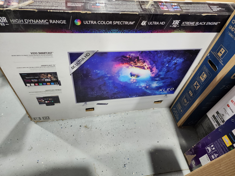 VIZIO 55" 4K SMART TV FOR $309.99! FIRM CHECK ONLINE image indicator(2)