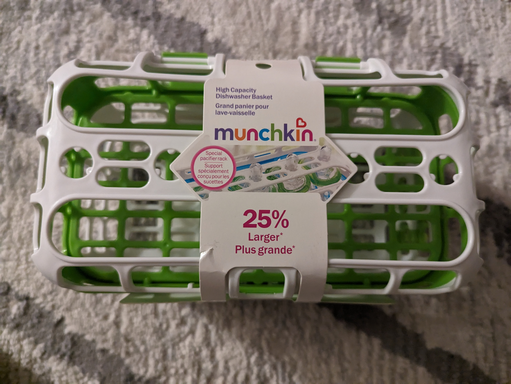 Munchkin High Capacity Dishwasher Basket thumbnail