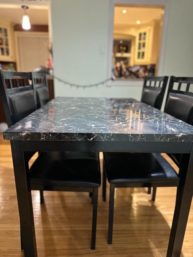 Dining Table with 4 Chairs - photo 3