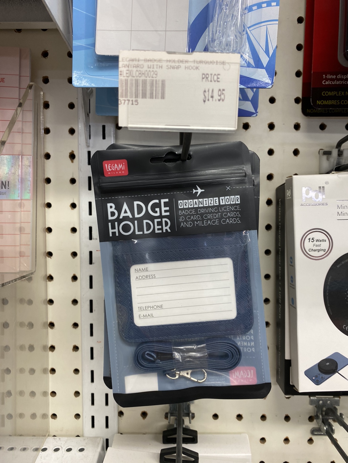 Badge holder & card organizer. 1/3 the price of retail! 🥰 - photo 3
