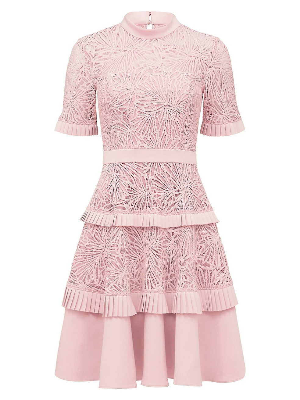 Forever New Women's Raine Lace A-Line Prom Dress sz 10 image indicator(9)