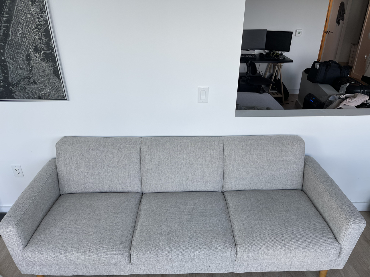 West elm sofa