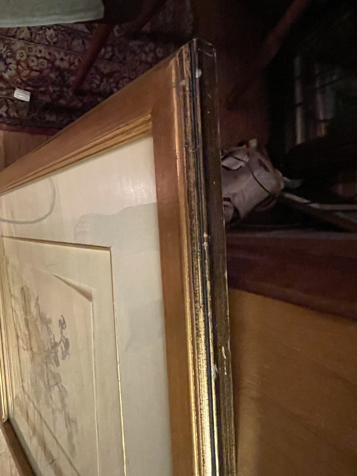 Large gilt frame - photo 2