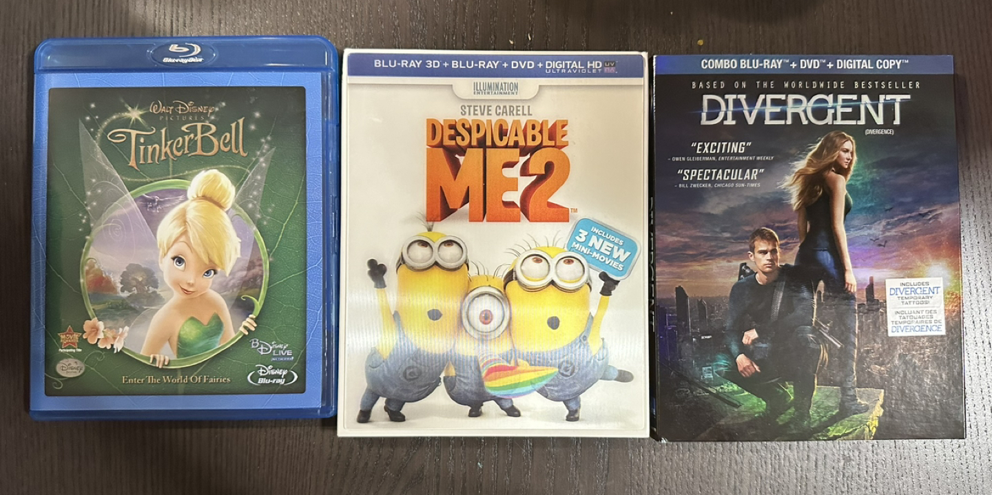 Blu-ray Movies $2 each (physical copies only) thumbnail