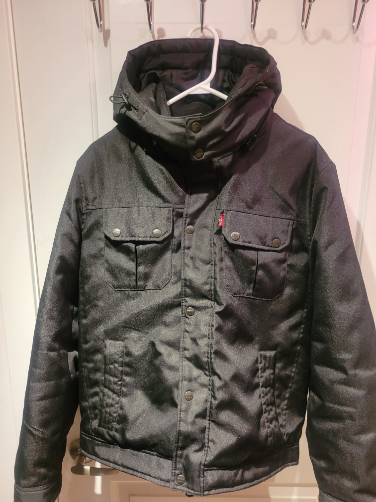 Levi's Mens small winter jacket fits like a Medium thumbnail