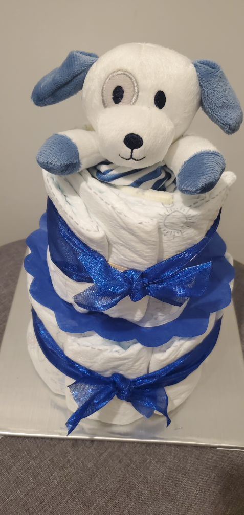diapercake baby gift