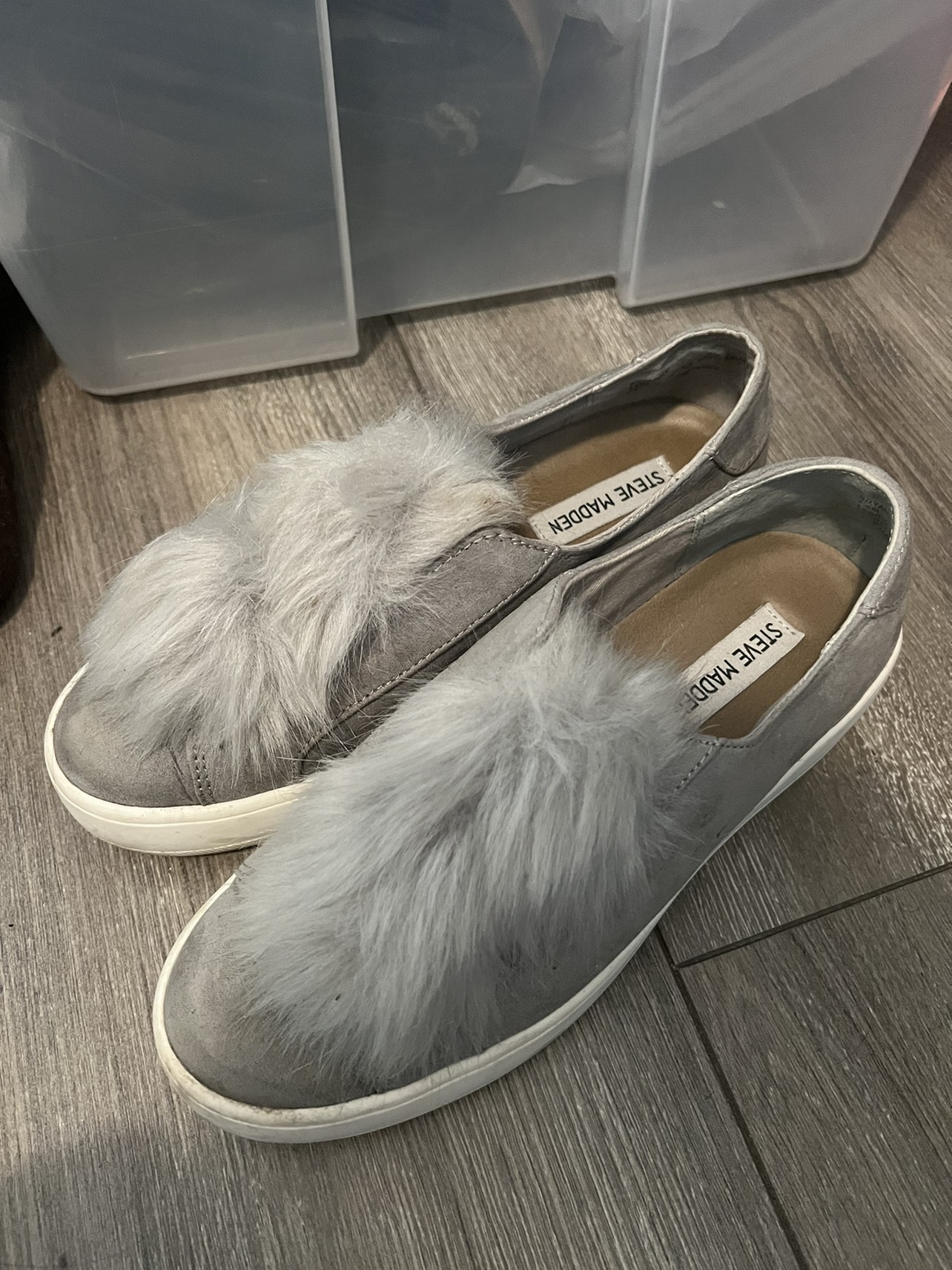 STEVE MADDEN Grey sneakers - photo 4