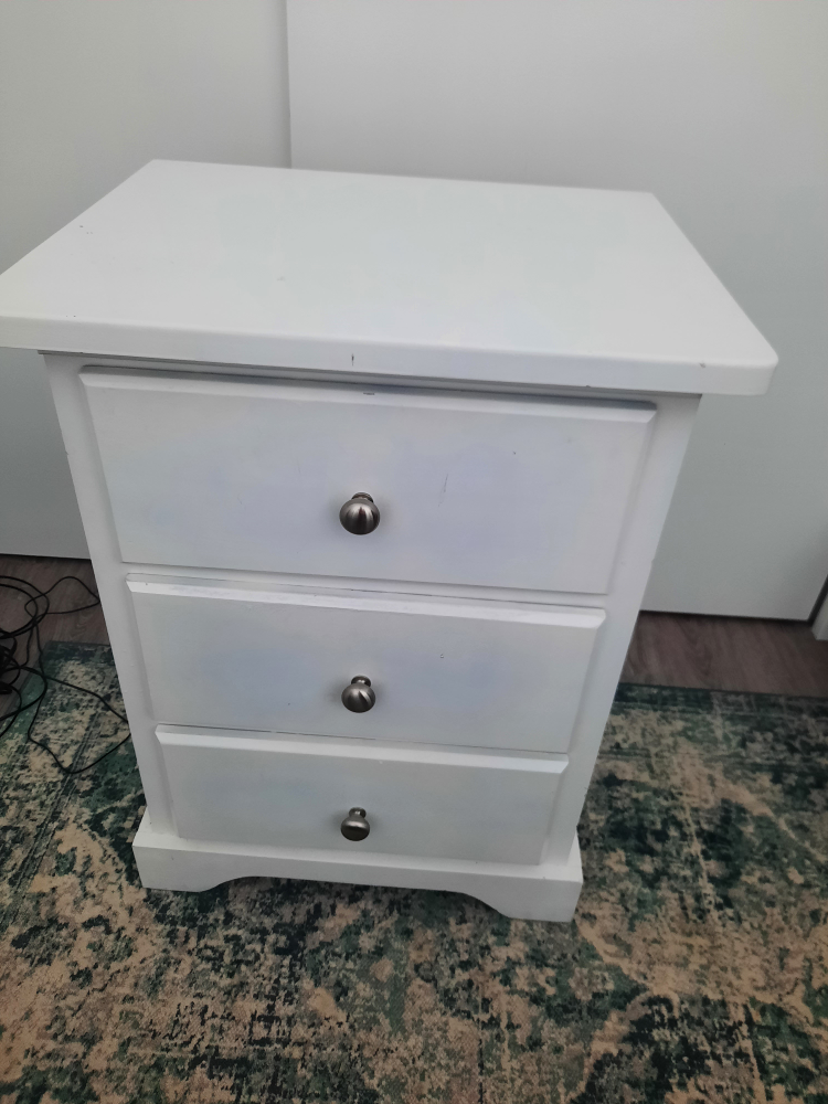 White Night side Table