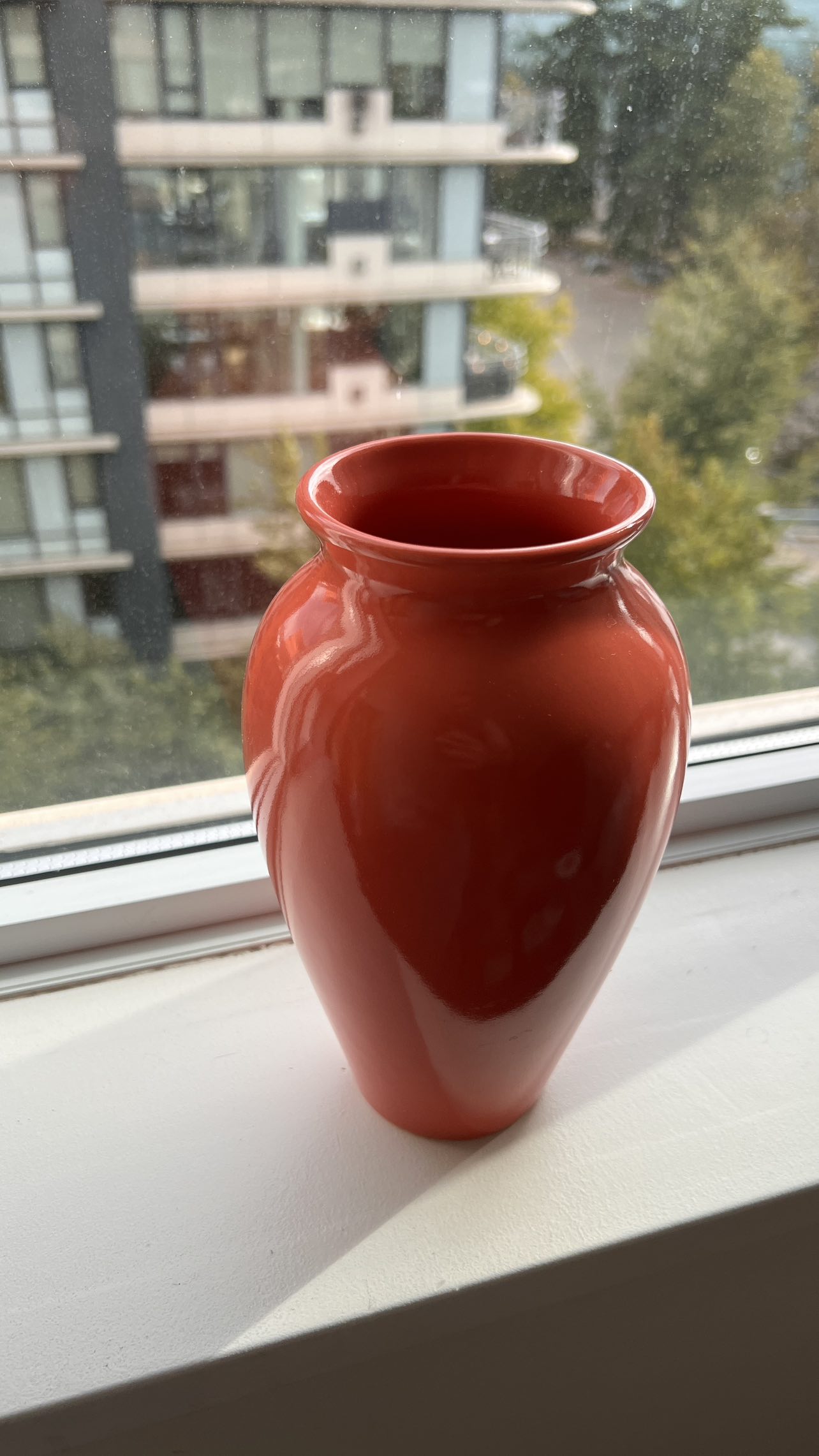 Red Ceramic Vase thumbnail