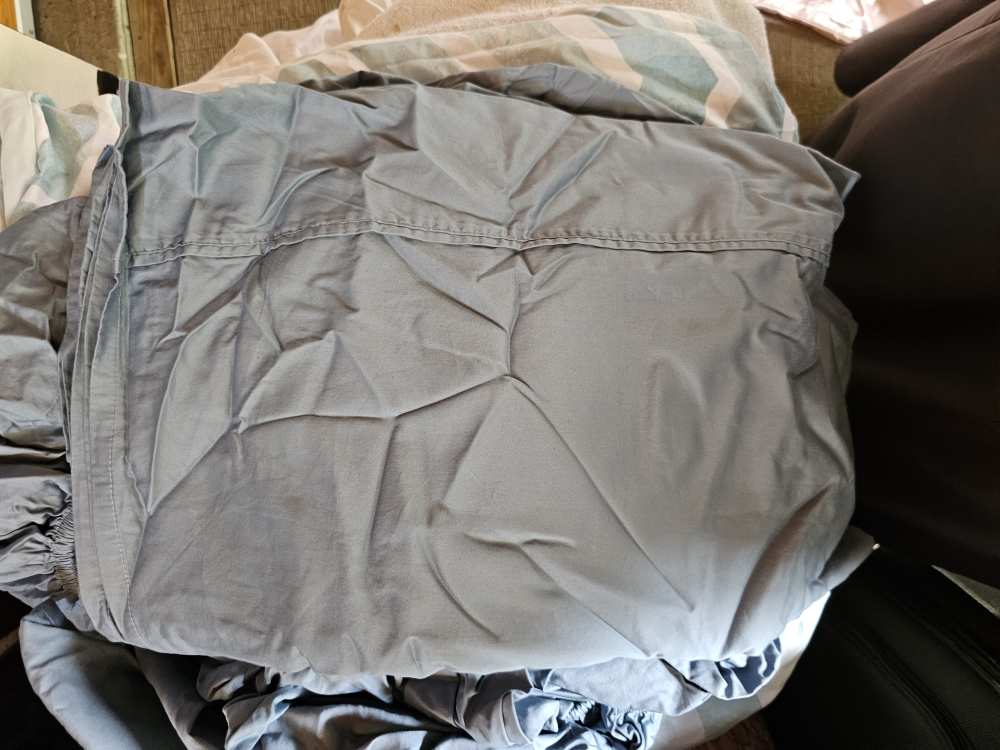 Light blue sheets queen thumbnail