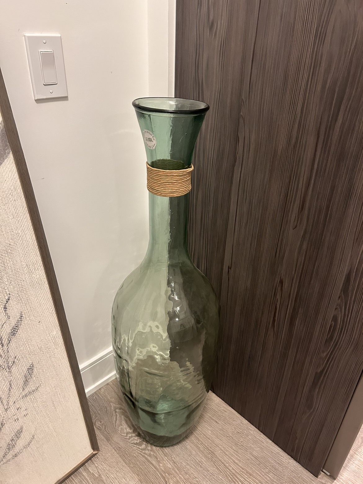 Home sense glass vase