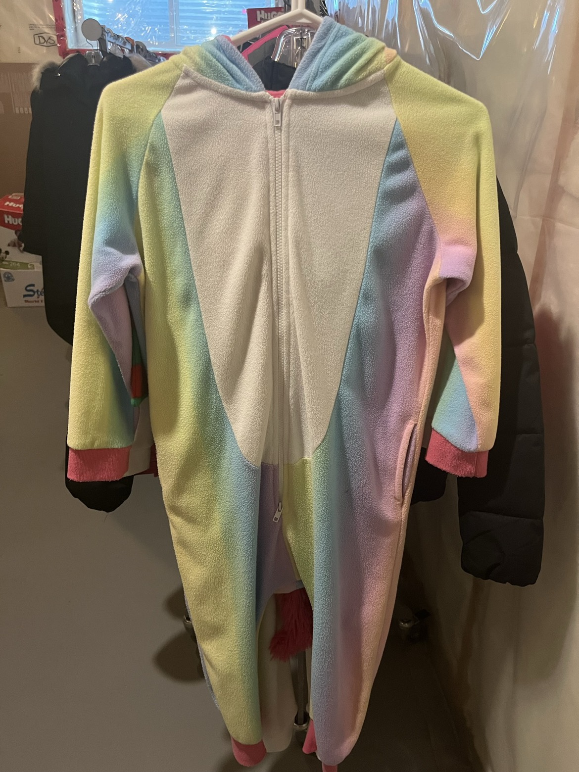 Unicorn Onesie PJ or Halloween Costume 7/8 image indicator(4)