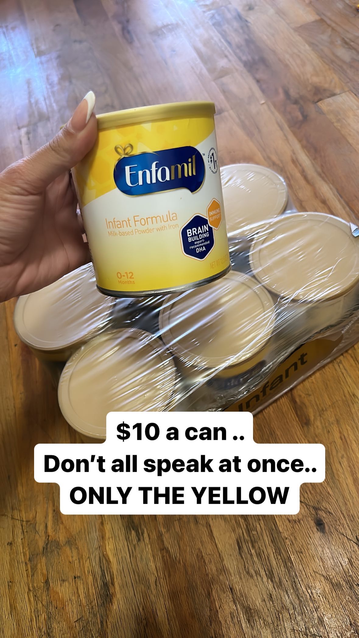 6 count enfamil formula