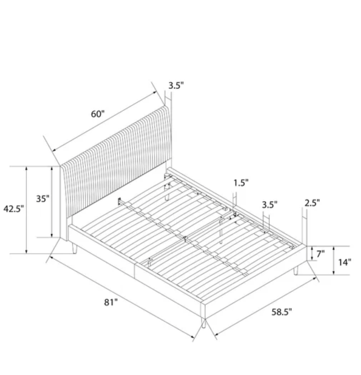 Queen Bed Frame - photo 5