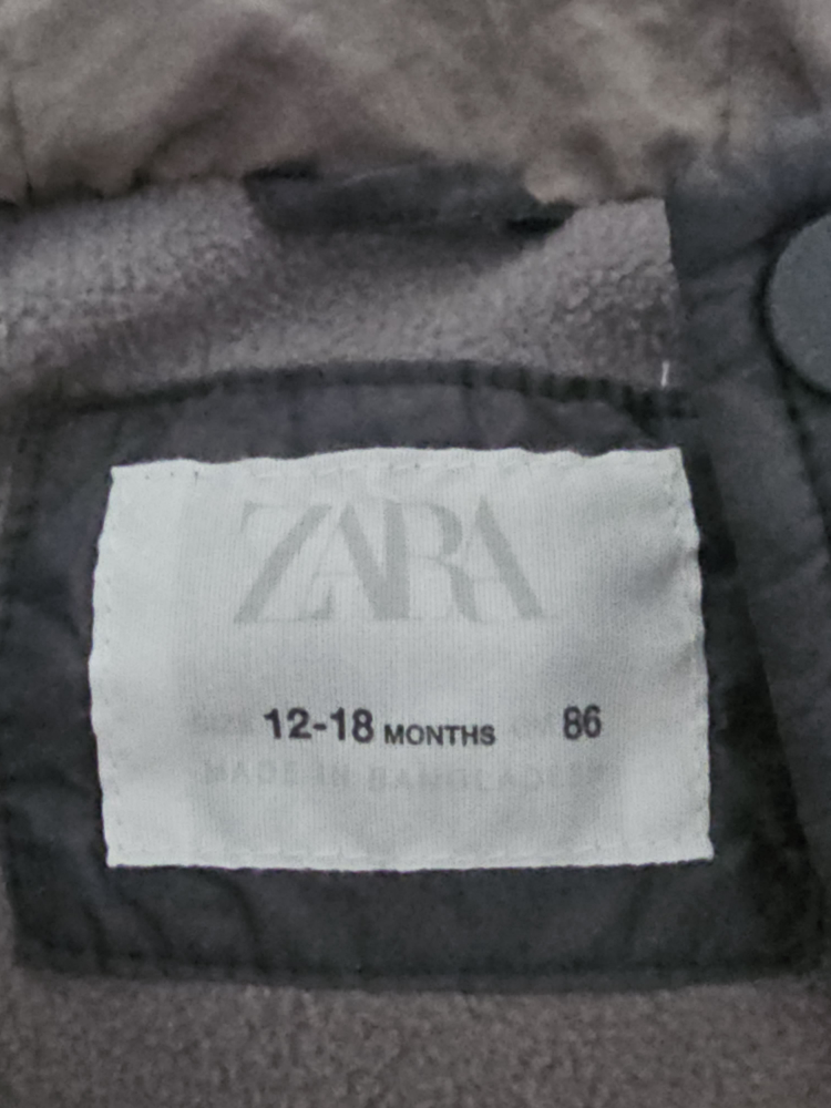 Zara baby puffer coat image indicator(3)