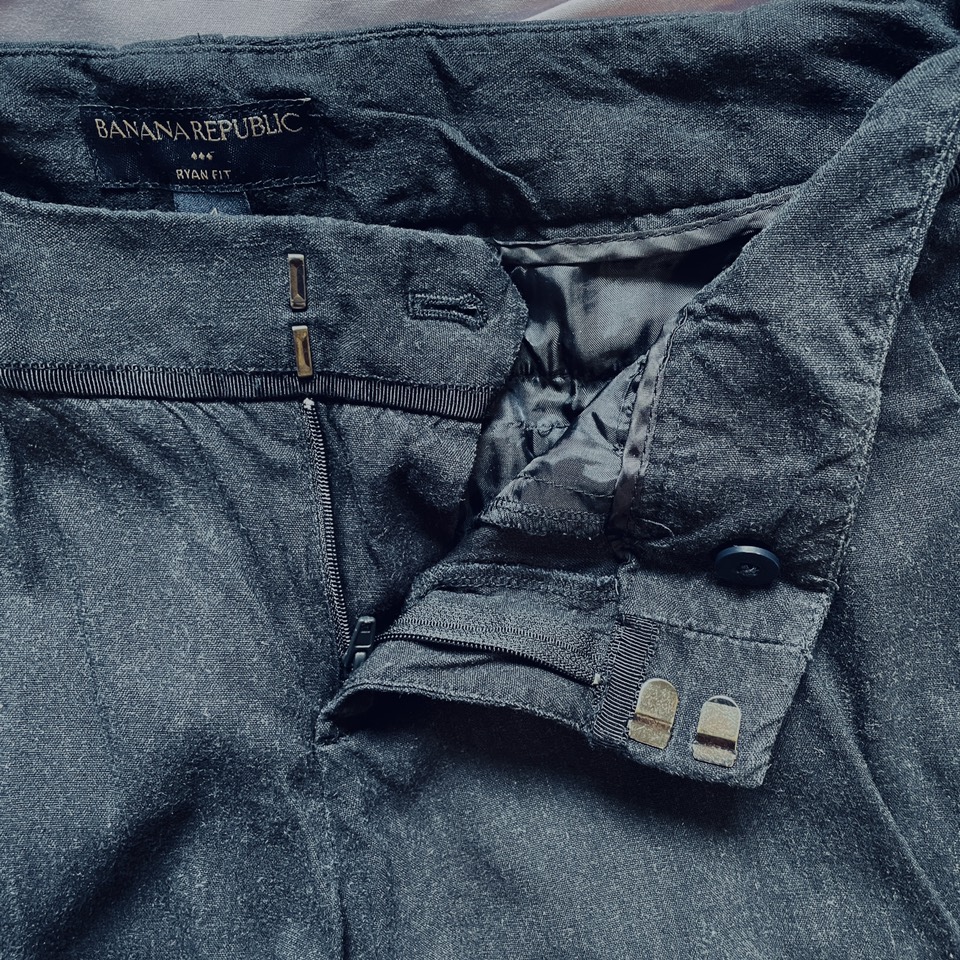 Banana Republic bootcut flare pants Sz 4 image indicator(3)