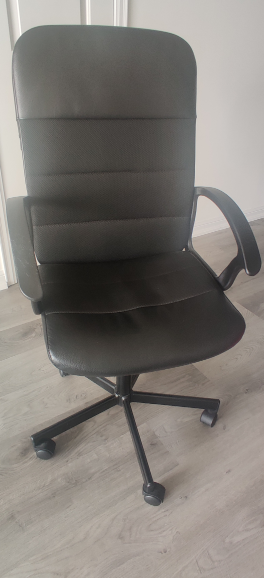 IKEA Black Height Adjustable Computer Chair