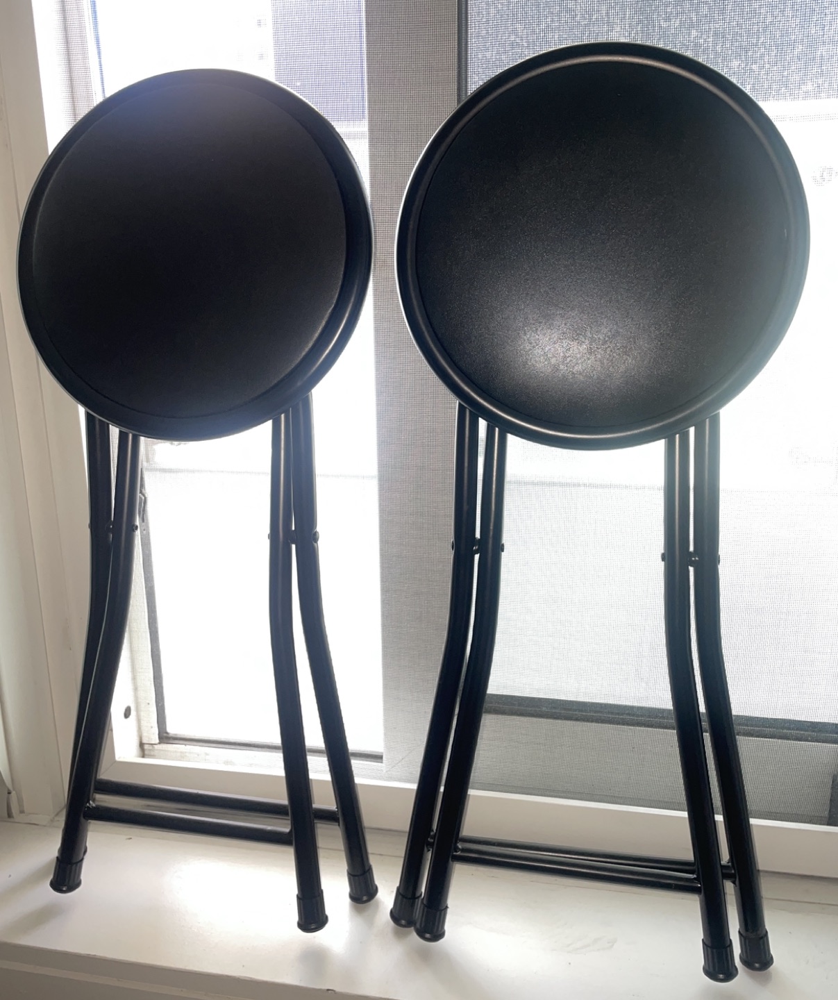 Foldable stool x2