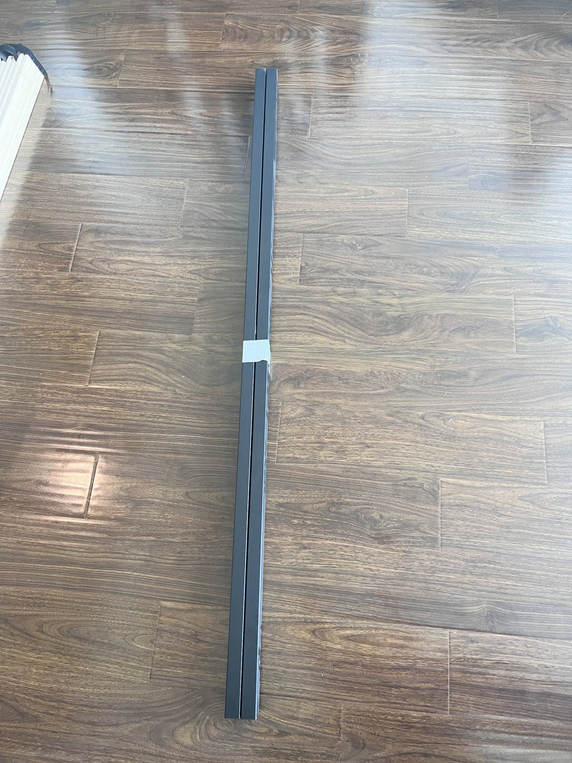 Queen size bed frame - black metal - photo 4