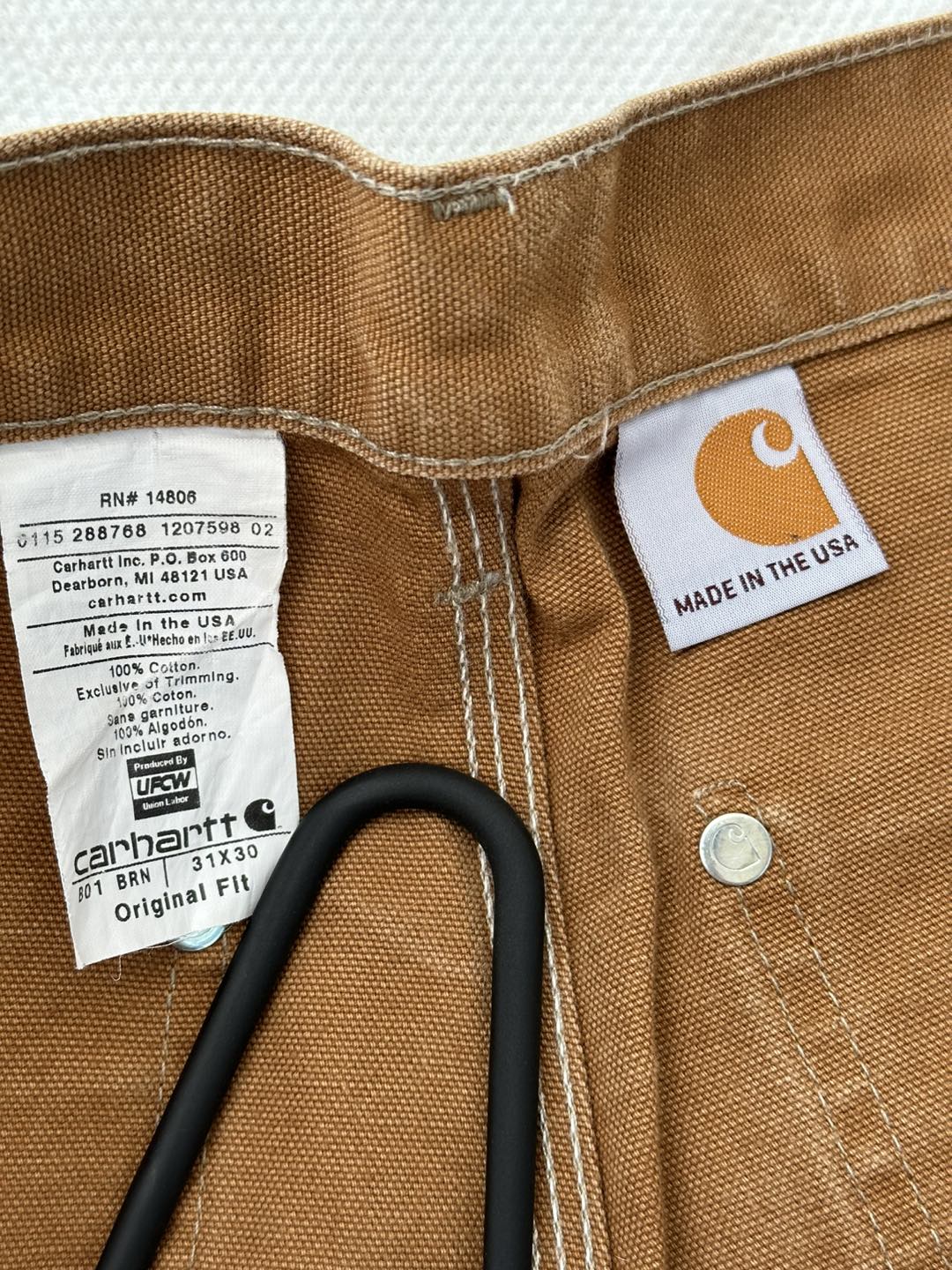 Carhartt vintage pants made in USA 🇺🇸 image indicator(7)