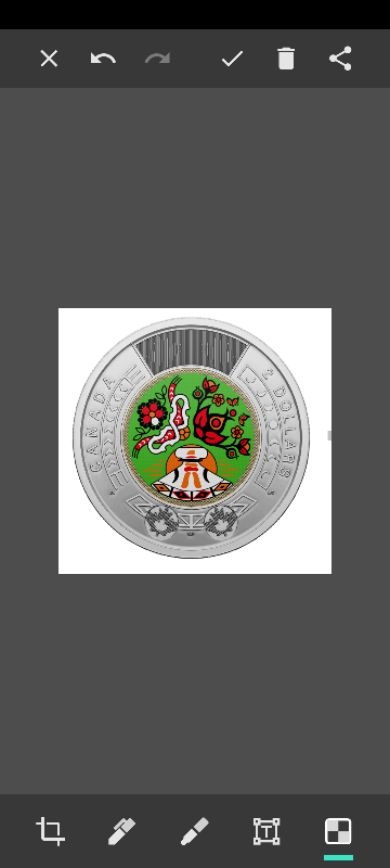 2023 National Indigenous Peoples $2 Dollar circulation Coin thumbnail