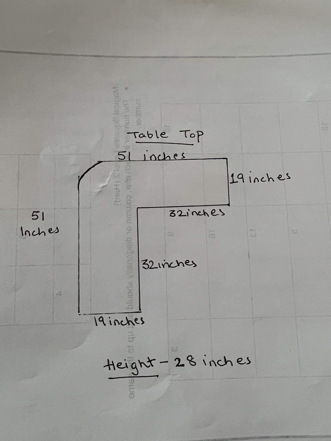 L shaped multipurpose desk - photo 2