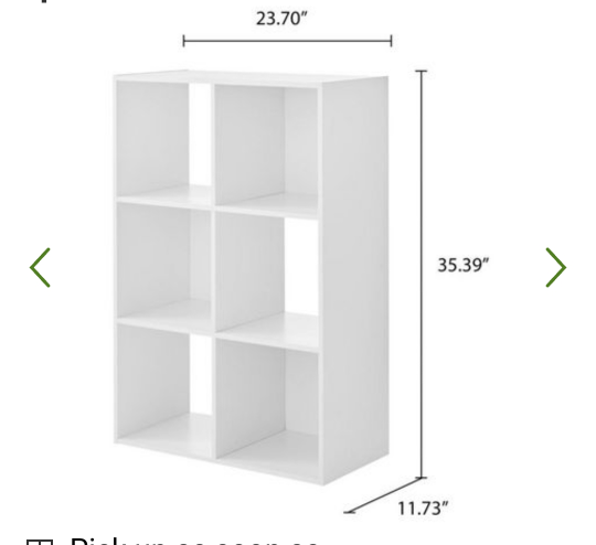 cubic shelf/book case