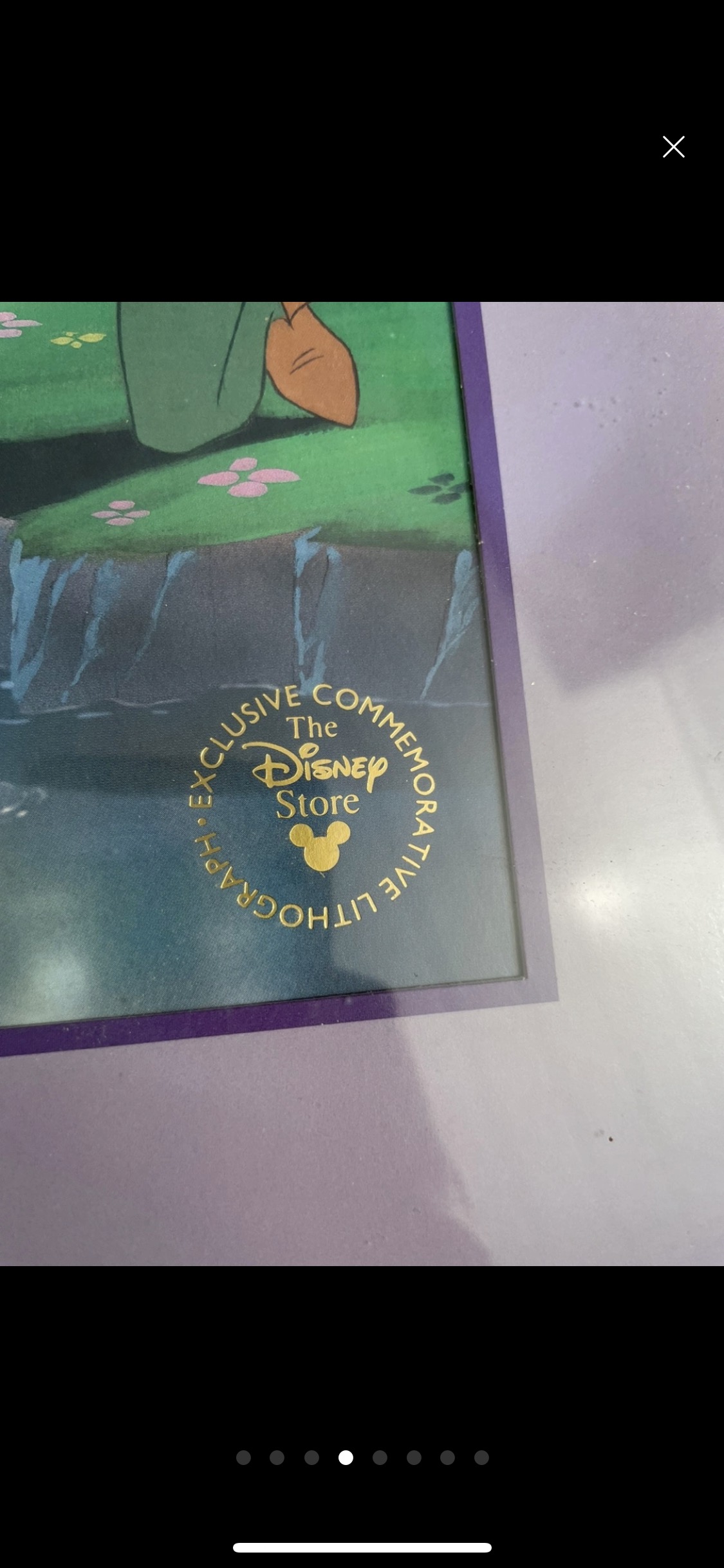 Framed Sleeping Beauty Lithograph image indicator(2)