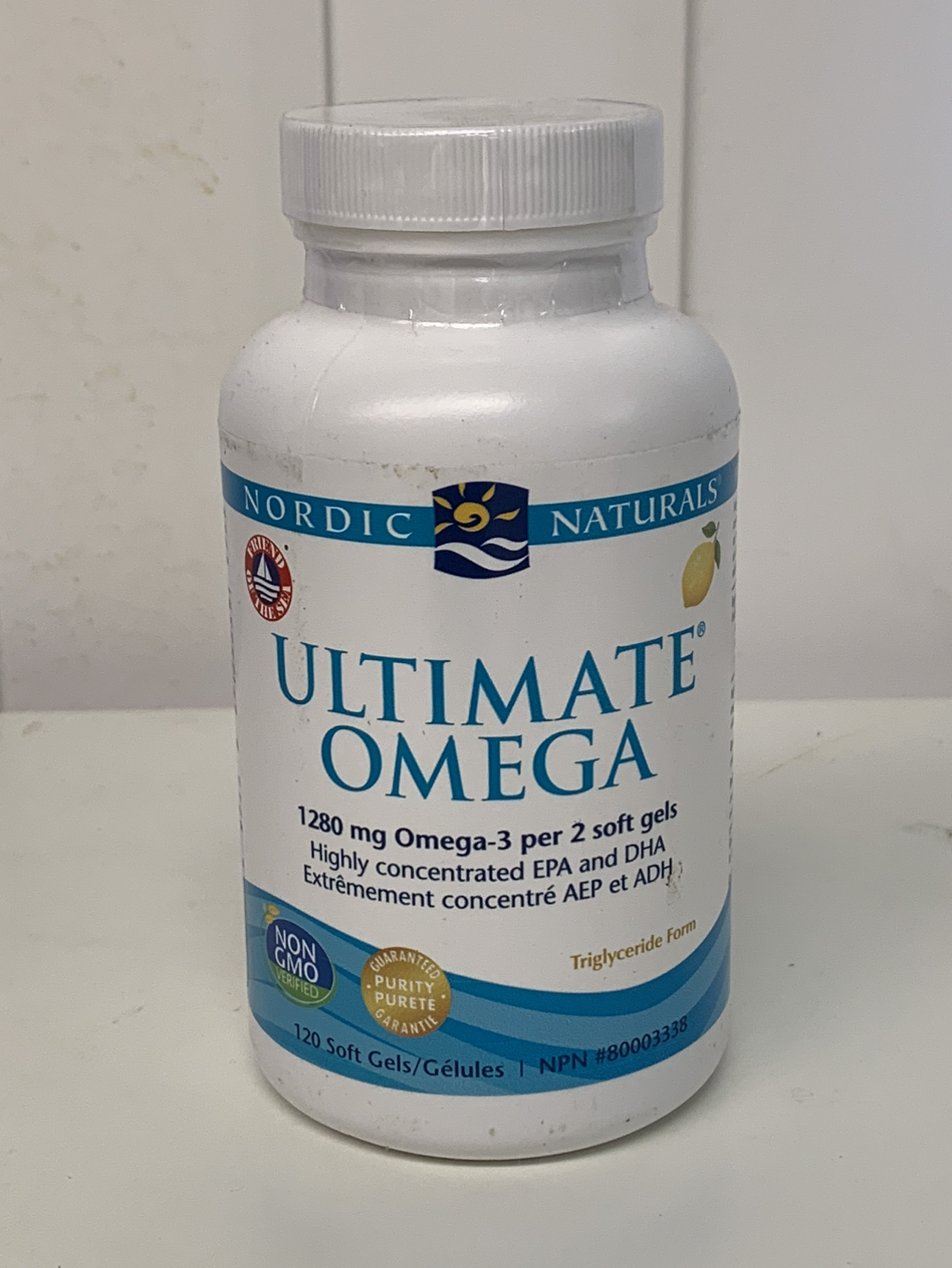 Nordic Naturals Omega-3 Soft Gels, 120 Count - Lemon Flavour thumbnail