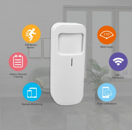 Security Alarm Detector Motion Detector Sensor Human Body Wi-Fi. - photo 3
