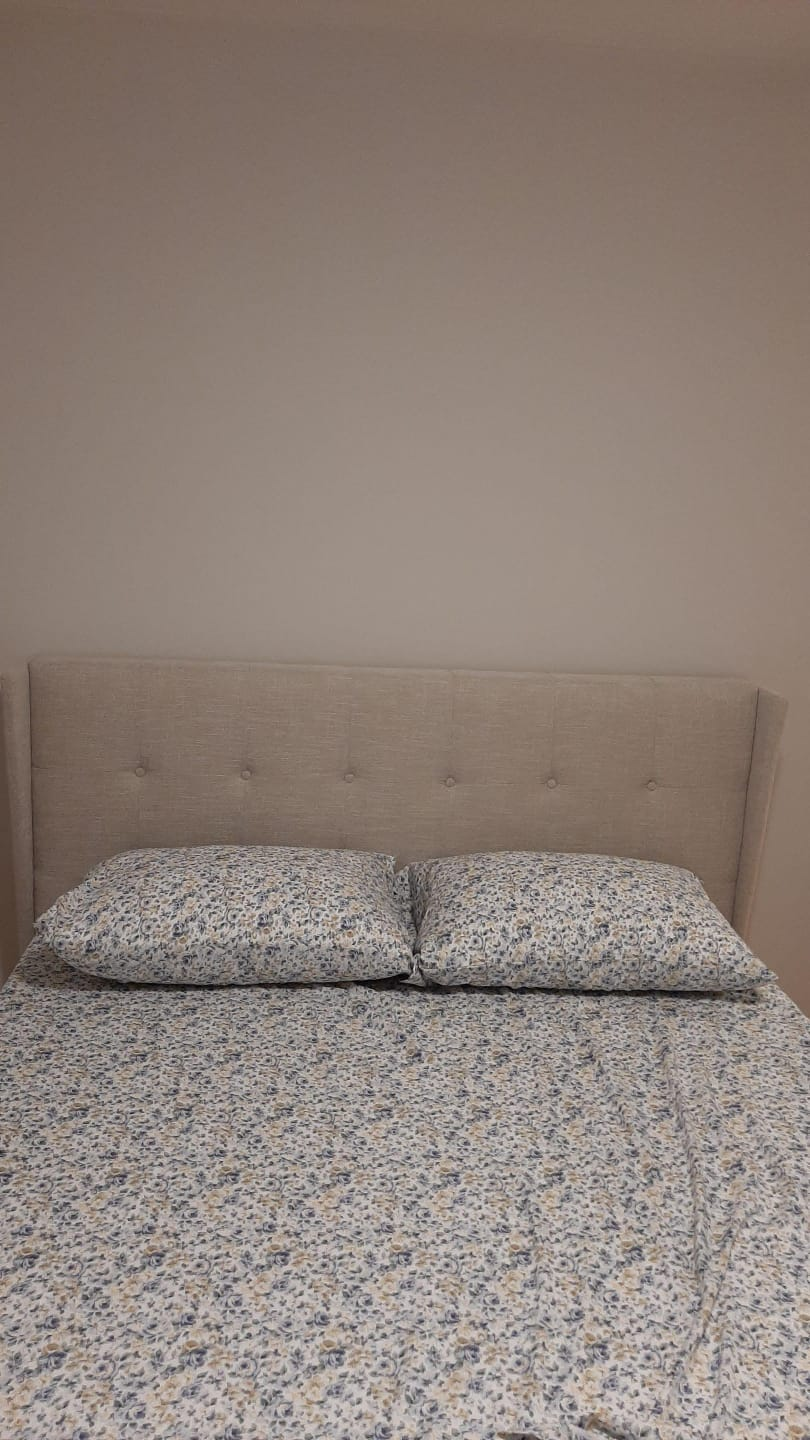 Queen bed frame and mattress - photo 2