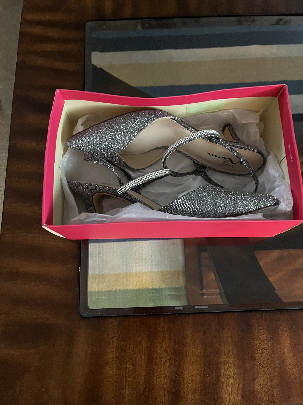 Touch of nina charcoal Luna shoes thumbnail