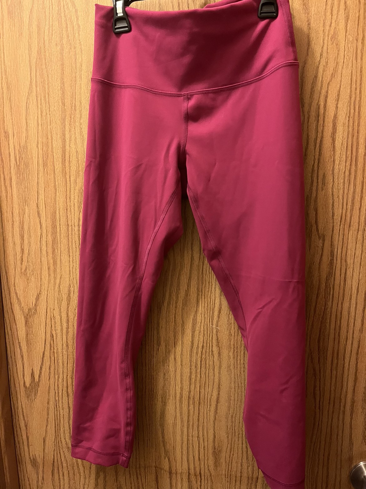 Lululemon Wunder Train High-Rise Crop 23’’ Magenta Purple thumbnail