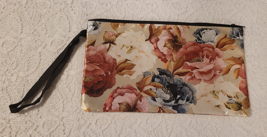 Beautiful flower makeup bag image indicator(2)