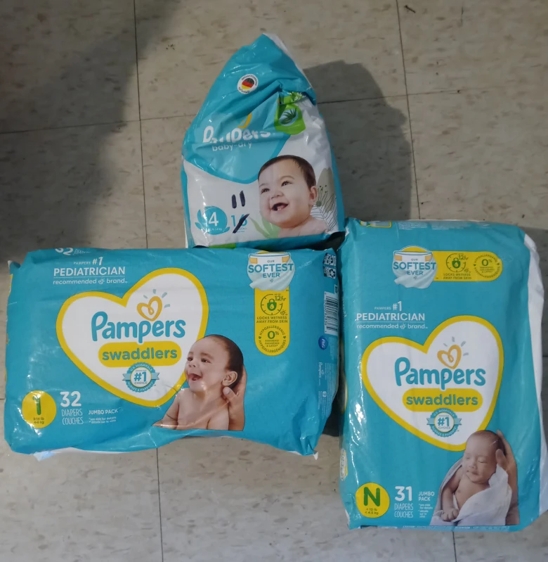 2 bags never open! Newborn diaper thumbnail