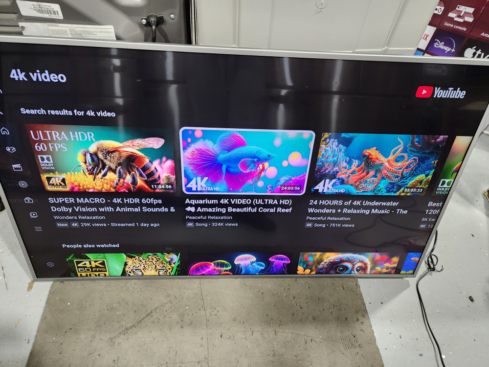 VIZIO 55" 4K SMART TV FOR $289.99 READ THE AD image indicator(2)