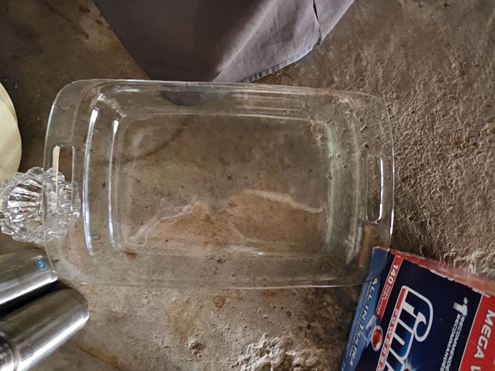 free square Pyrex chair thumbnail
