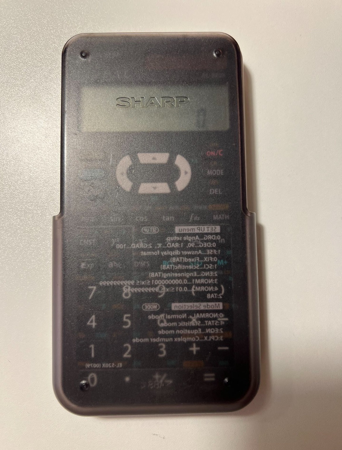 Sharp calculator #freecycle - photo 2